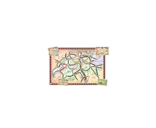 Настольная игра Days of Wonder Ticket to Ride: India & Switzerland (Билет на поезд: Индия и Швейцария), Английский (DOW720114), изображение 7 Настольная игра Days of Wonder Ticket to Ride: India & Switzerland (Билет на поезд: Индия и Швейцария), Английский (DOW720114), изображение 7