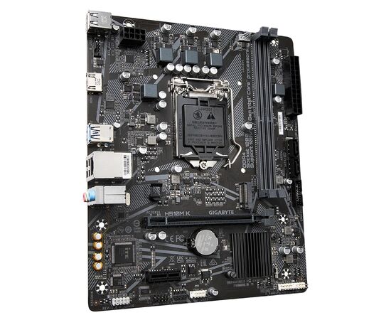 Материнська плата GIGABYTE H510M K, зображення 4 Материнська плата GIGABYTE H510M K, зображення 4