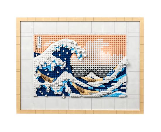 Конструктор LEGO ART Хокусай, «Велика хвиля» 1810 деталей (31208), зображення 2 Конструктор LEGO ART Хокусай, «Велика хвиля» 1810 деталей (31208), зображення 2