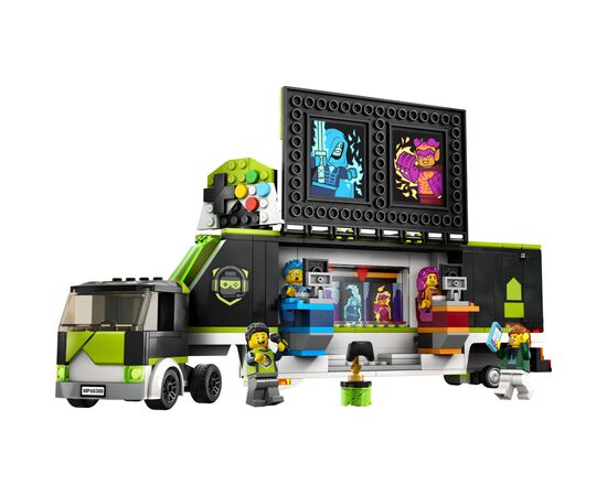 Конструктор LEGO City Вантажівка для ігрового турне 344 деталі (60388), зображення 2 Конструктор LEGO City Вантажівка для ігрового турне 344 деталі (60388), зображення 2