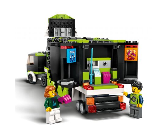 Конструктор LEGO City Вантажівка для ігрового турне 344 деталі (60388), зображення 5 Конструктор LEGO City Вантажівка для ігрового турне 344 деталі (60388), зображення 5