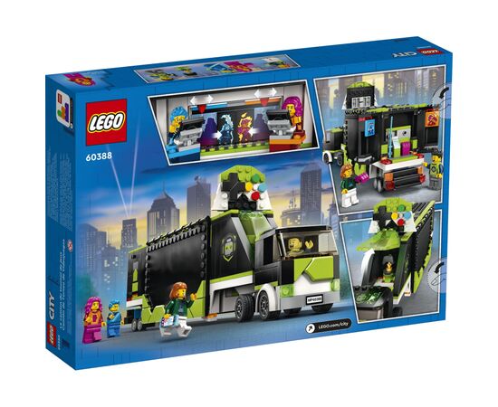 Конструктор LEGO City Вантажівка для ігрового турне 344 деталі (60388), зображення 8 Конструктор LEGO City Вантажівка для ігрового турне 344 деталі (60388), зображення 8
