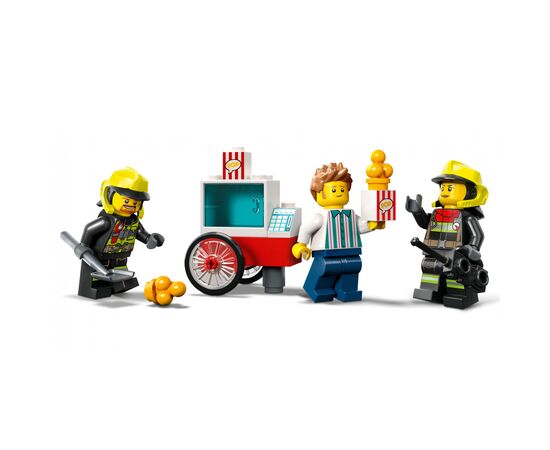 Конструктор LEGO City Пожежне депо та пожежна машина 153 деталі (60375), зображення 3 Конструктор LEGO City Пожежне депо та пожежна машина 153 деталі (60375), зображення 3