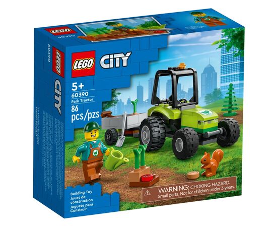 Конструктор LEGO City Трактор в парке 86 деталей (60390-), изображение 10 Конструктор LEGO City Трактор в парке 86 деталей (60390-), изображение 10