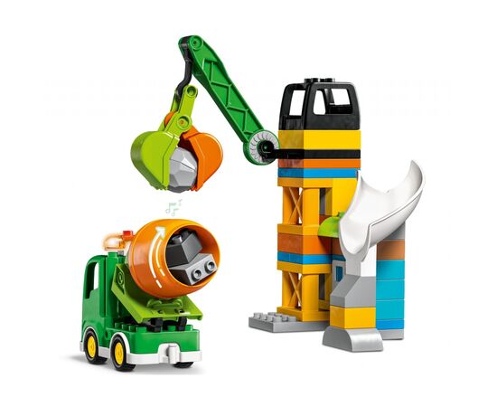 Конструктор LEGO DUPLO Town Строительная площадка 61 деталь (10990), изображение 4 Конструктор LEGO DUPLO Town Строительная площадка 61 деталь (10990), изображение 4