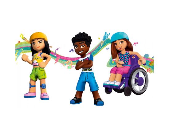 Конструктор LEGO Friends Скейт-парк 431 деталь (41751), изображение 8 Конструктор LEGO Friends Скейт-парк 431 деталь (41751), изображение 8