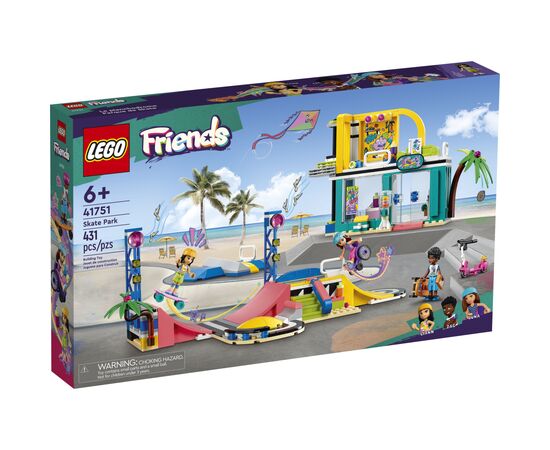 Конструктор LEGO Friends Скейт-парк 431 деталь (41751)
