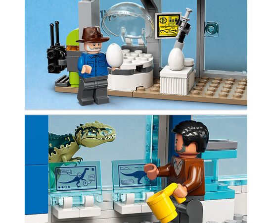 Конструктор LEGO Jurassic World Нападение гиганотозавра и теризинозавра 810 деталей (76949), изображение 6 Конструктор LEGO Jurassic World Нападение гиганотозавра и теризинозавра 810 деталей (76949), изображение 6