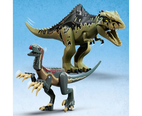 Конструктор LEGO Jurassic World Нападение гиганотозавра и теризинозавра 810 деталей (76949), изображение 7 Конструктор LEGO Jurassic World Нападение гиганотозавра и теризинозавра 810 деталей (76949), изображение 7