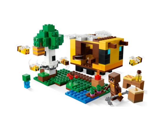 Конструктор LEGO Minecraft Пчелиный домик 254 детали (21241-), изображение 3 Конструктор LEGO Minecraft Пчелиный домик 254 детали (21241-), изображение 3