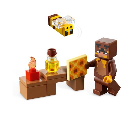 Конструктор LEGO Minecraft Пчелиный домик 254 детали (21241-), изображение 5 Конструктор LEGO Minecraft Пчелиный домик 254 детали (21241-), изображение 5