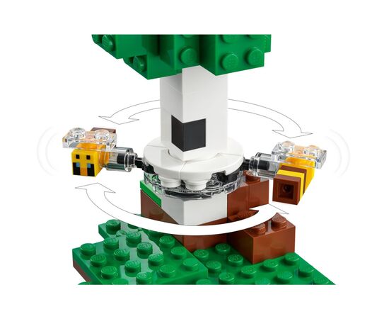 Конструктор LEGO Minecraft Пчелиный домик 254 детали (21241-), изображение 6 Конструктор LEGO Minecraft Пчелиный домик 254 детали (21241-), изображение 6