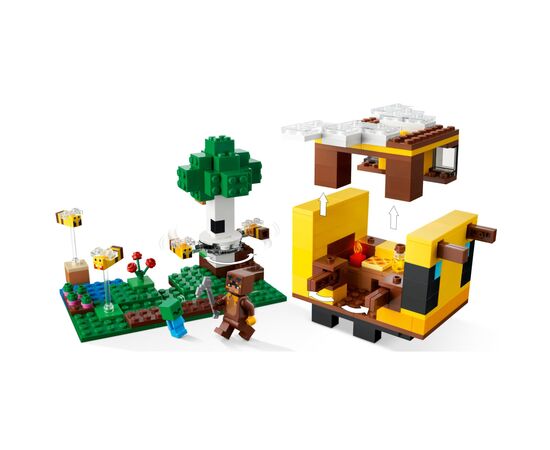 Конструктор LEGO Minecraft Пчелиный домик 254 детали (21241-), изображение 7 Конструктор LEGO Minecraft Пчелиный домик 254 детали (21241-), изображение 7