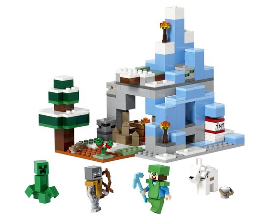 Конструктор LEGO Minecraft Замерзшие верхушки 304 детали (21243-), изображение 2 Конструктор LEGO Minecraft Замерзшие верхушки 304 детали (21243-), изображение 2