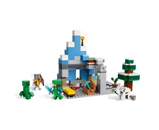 Конструктор LEGO Minecraft Замерзшие верхушки 304 детали (21243-), изображение 5 Конструктор LEGO Minecraft Замерзшие верхушки 304 детали (21243-), изображение 5