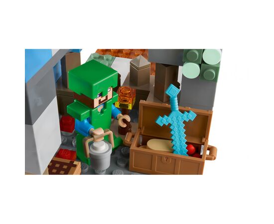 Конструктор LEGO Minecraft Замерзшие верхушки 304 детали (21243-), изображение 7 Конструктор LEGO Minecraft Замерзшие верхушки 304 детали (21243-), изображение 7