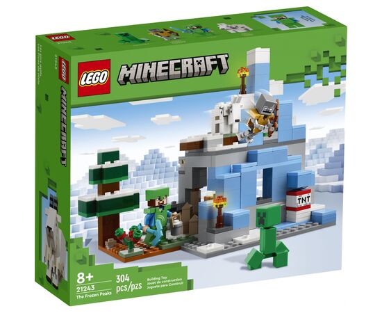 Конструктор LEGO Minecraft Замерзшие верхушки 304 детали (21243-)