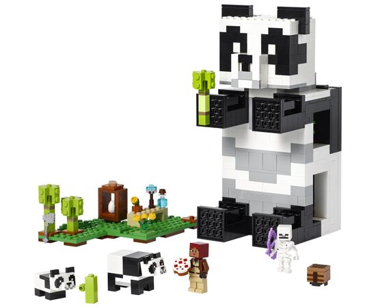 Конструктор LEGO Minecraft Апартаменты панды 553 детали (21245), изображение 2 Конструктор LEGO Minecraft Апартаменты панды 553 детали (21245), изображение 2