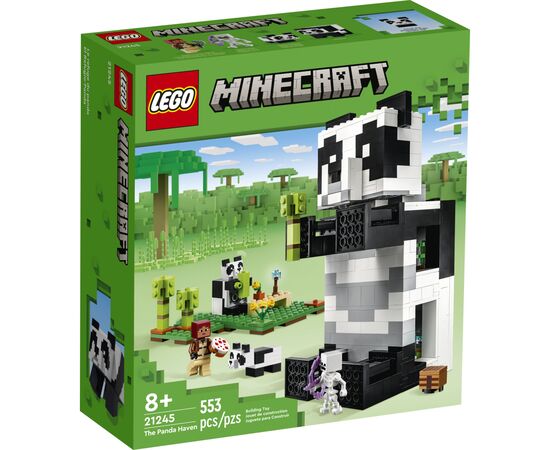Конструктор LEGO Minecraft Апартаменты панды 553 детали (21245)