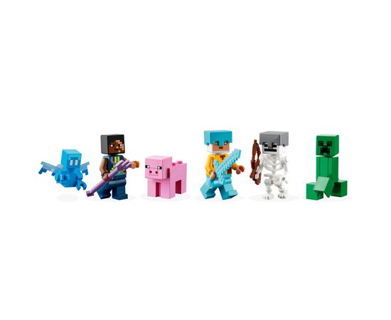 Конструктор LEGO Minecraft Форпост із мечем 427 деталей (21244), зображення 5 Конструктор LEGO Minecraft Форпост із мечем 427 деталей (21244), зображення 5
