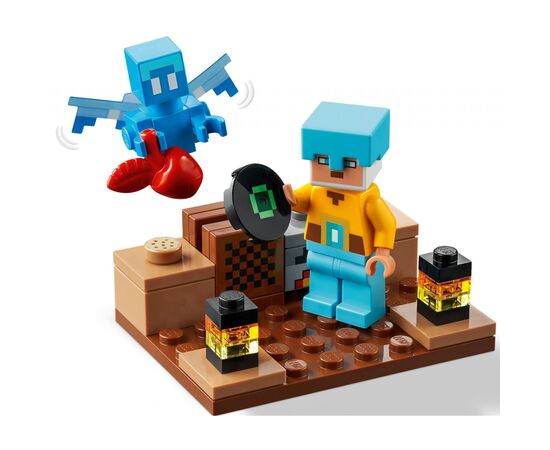 Конструктор LEGO Minecraft Форпост із мечем 427 деталей (21244), зображення 6 Конструктор LEGO Minecraft Форпост із мечем 427 деталей (21244), зображення 6