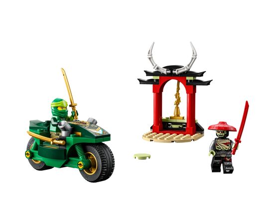 Конструктор LEGO Ninjago Дорожный мотоцикл ниндзя Ллойда 64 детали (71788), изображение 2 Конструктор LEGO Ninjago Дорожный мотоцикл ниндзя Ллойда 64 детали (71788), изображение 2