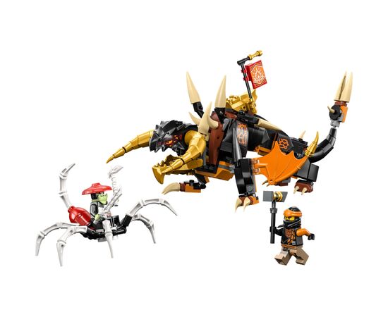 Конструктор LEGO Ninjago Земляной дракон Коула EVO 285 деталей (71782), изображение 2 Конструктор LEGO Ninjago Земляной дракон Коула EVO 285 деталей (71782), изображение 2