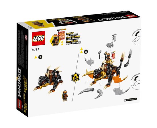 Конструктор LEGO Ninjago Земляной дракон Коула EVO 285 деталей (71782), изображение 6 Конструктор LEGO Ninjago Земляной дракон Коула EVO 285 деталей (71782), изображение 6