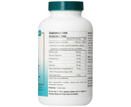 Витамин Source Naturals Витамин С-1000, Wellness, 100 таблеток (SN1032), изображение 2 Витамин Source Naturals Витамин С-1000, Wellness, 100 таблеток (SN1032), изображение 2