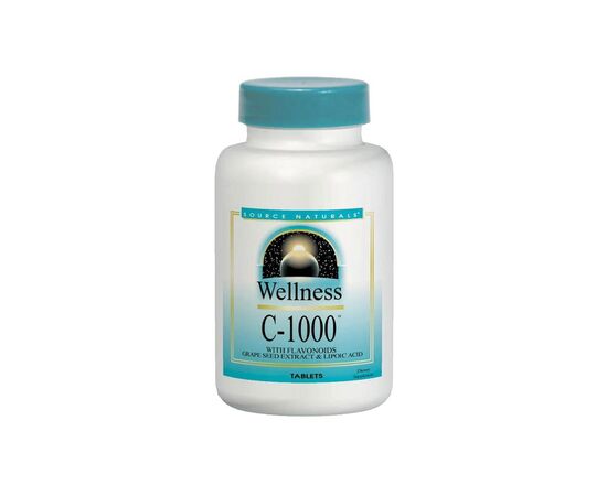 Витамин Source Naturals Витамин С-1000, Wellness, 50 таблеток (SN1031)
