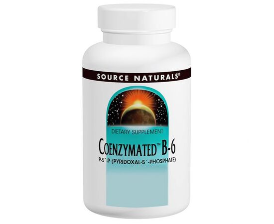 Витамин Source Naturals Коэнзим Витамина В6 25мг, 120 таблеток для рассасывания (SNS-00267)