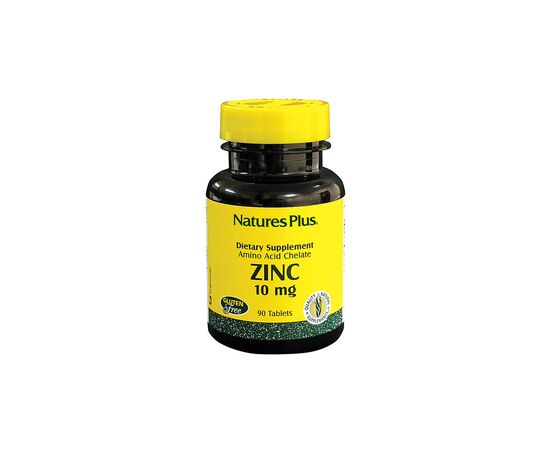 Мінерали Natures Plus Цинк 10мг, 90 таблеток (NAP-03630)