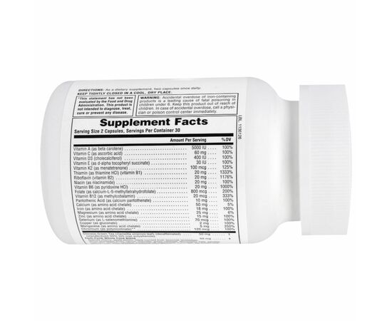 Мультивітамін Natures Plus Мультикомплекс для Підтримки Жіночої репродуктивної (NAP-48727), зображення 2 Мультивітамін Natures Plus Мультикомплекс для Підтримки Жіночої репродуктивної (NAP-48727), зображення 2