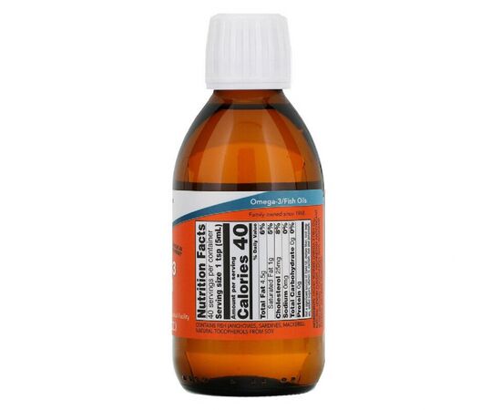 Жирные кислоты Now Foods Омега 3 со вкусом лимона, Omega 3, 200 мл (7 жидких унций) (NOW-01659), изображение 2 Жирные кислоты Now Foods Омега 3 со вкусом лимона, Omega 3, 200 мл (7 жидких унций) (NOW-01659), изображение 2