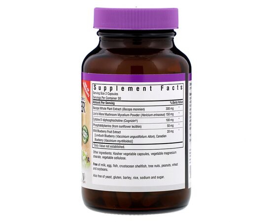 Травы Bluebonnet Nutrition Комплекс Поддержки для Мозга, Targeted Choice, Brain Power, (BLB-02054), изображение 2 Травы Bluebonnet Nutrition Комплекс Поддержки для Мозга, Targeted Choice, Brain Power, (BLB-02054), изображение 2