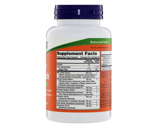Травы Now Foods Детоксикатор и Регенератор Печени, 90 гелевых капсул (NOW-02448), изображение 2 Травы Now Foods Детоксикатор и Регенератор Печени, 90 гелевых капсул (NOW-02448), изображение 2