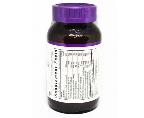 Минералы Bluebonnet Nutrition Мультиминералы + Бор с Железом, 180 гелевых капсул (BLB-00212), изображение 2