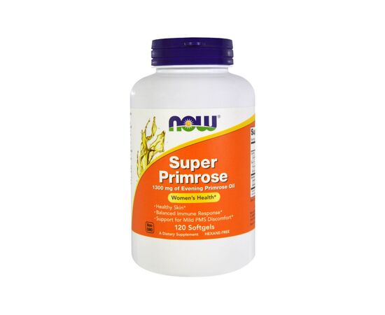 Трави Now Foods Масло Примули Вечірньої 1300mg, 120 желатинових капсул (NOW-01757)