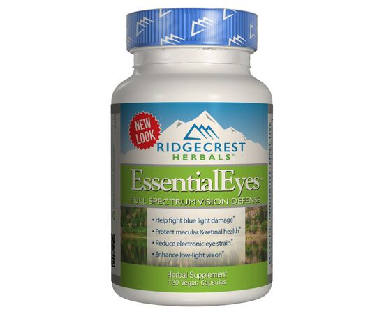Витаминно-минеральный комплекс Ridgecrest Herbals Комплекс для Защиты и Улучшения Зрения, EssentialEyes, Ridge (RCH197)