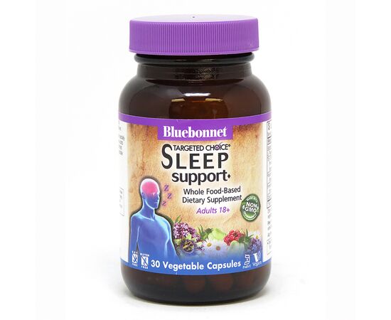 Травы Bluebonnet Nutrition Нормализация сна, Targeted Choice, 30 растительных капсул (BLB2004)