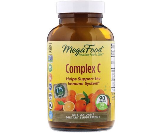 Витамин MegaFood Комплекс витамина С, Complex C, 90 таблеток (MGF-10134)