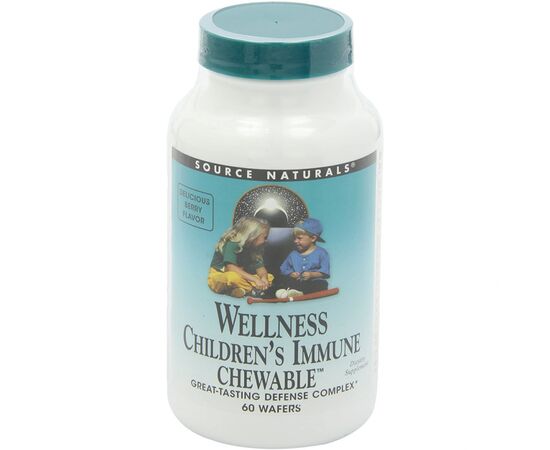Вітамін Source Naturals Дитячі Жувальні Вітаміни Для Імунній Системи, Welln (SN2139)