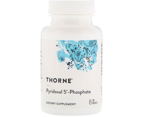 Витамин Thorne Research Пиридоксаль-5-Фосфат, P-5-P, 180 Капсул (THR-12603)