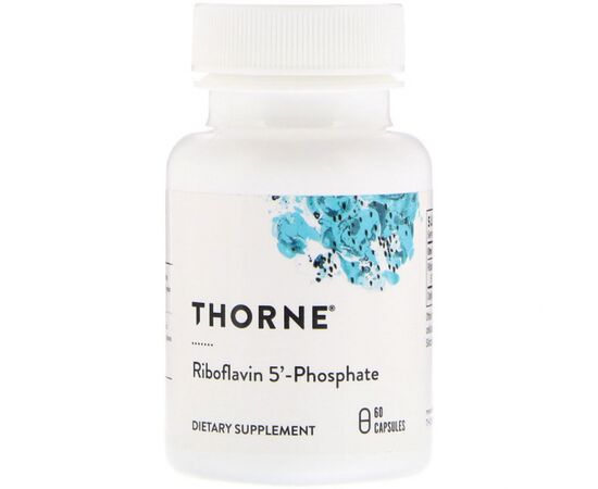 Вітамін Thorne Research Рибофлавін 5 'Фосфат, 60 капсул (THR-11502)