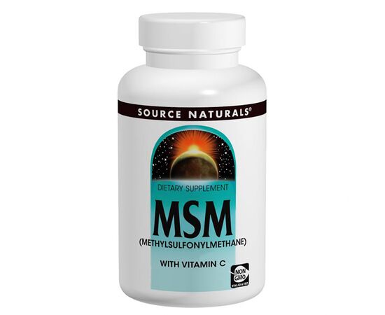 Витаминно-минеральный комплекс Source Naturals МСМ 1000мг с Витамином С, 60 таблеток (SN1288)