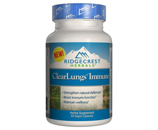 Витаминно-минеральный комплекс Ridgecrest Herbals Иммуностимулирующий Комплекс для Поддержки Легких, Clea (RCH139)