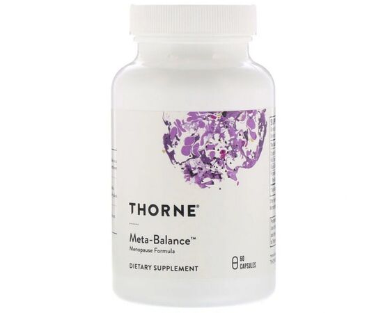 Травы Thorne Research Поддержка при Менопаузе, Meta-Balance, 60 Капсул (THR-71103)