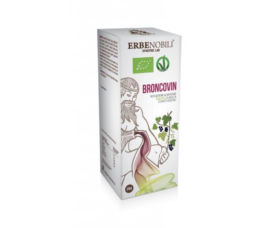 Трави Erbenobili Комплекс для Підтримки Дихальної Системи, BroncoVin, 50мл (EEN4)
