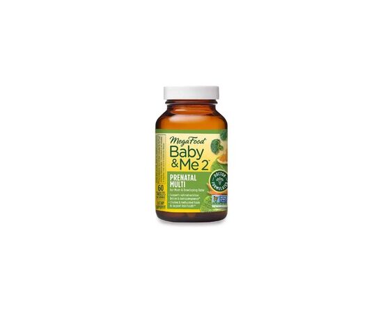 Витамин MegaFood Витамины для беременных Baby & Me 2, 60 таблеток (MGF-10314)