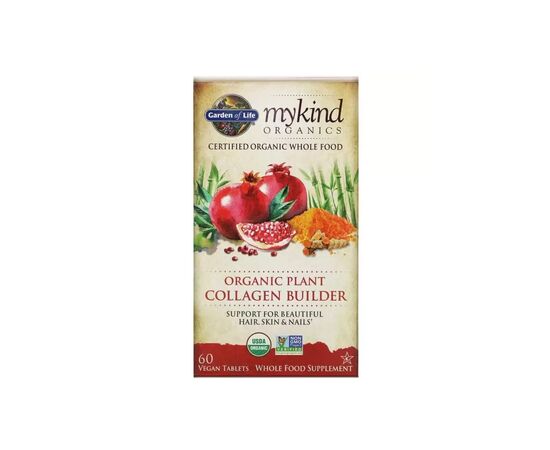 Вітамінно-мінеральний комплекс Garden of Life Органічний Колаген, Collagen Builder, MyKind Organics, 60 ве (GOL-12013)
